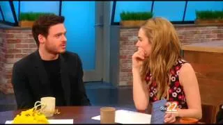 'Cinderella' stars Lily James and Richard Madden on The Rachael Ray Show (Mar 13th, 2015)