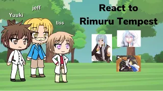 Past Freedom academy react to Rimuru Tempest Part 2 |Gacha reaction|