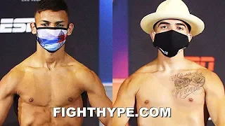 FREVIAN GONZALEZ VS. "STYLING" JOSE MARTINEZ FULL WEIGH-IN & FINAL FACE OFF