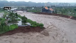 Sichuan Declares Highest Emergency Alert Level Amid Floods