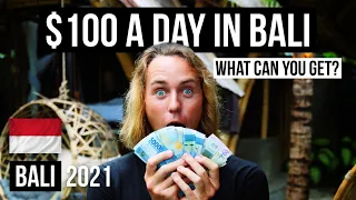 What Can $100 (IDR 1.43M) A DAY Get You In BALI, INDONESIA? | 2021 Vlog
