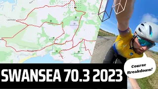 IRONMAN Swansea 70.3 2023 - Bike Course Analysis 👀📄
