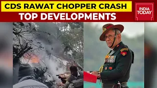 Nation Pays Homage To CDS Bipin Rawat; Final Moments Of Mi-17 Chopper Crash ; Probe Ordered