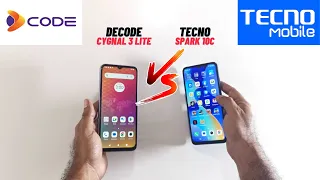 Dcode Cygnal 3 lite vs Tecno Spark 10c Speed Test