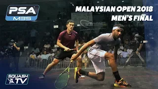 Squash: Tsz Fung Yip v Al Tamimi - Malaysian Open 2018 - Men's Final - Full Match