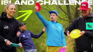 Pro European Disc Golfers STRUGGLE throwing our MYSTERY DISCS!! | Island Challenge