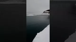 В доленске лёд оторвало. С рыбаками.3 марта 2018 год(1)