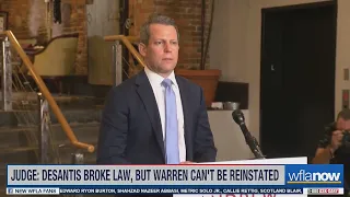 DeSantis 'suspended me because I'm a democrat' says ousted state attorney Andrew Warren after ruling