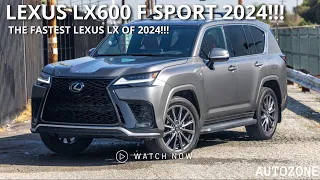 2024 LEXUS LX600 F SPORT!!!THE FASTEST LX OF 2024!!!