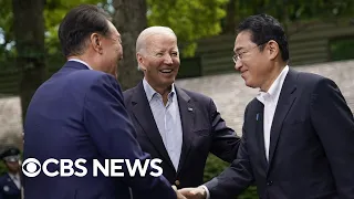 Camp David summit signals importance of relationship between U.S., Japan and South Korea