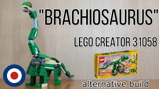 LEGO Creator 31058 Alternative build tutorial  ​BRACHIOSAURUS、レゴクリエイター31058をブラキオサウルスに組み替え