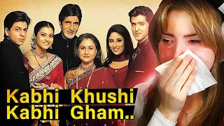 *Kabhi Khushi Kabhie Gham* Made Me UGLY CRY SO MUCH | First Time Watching!