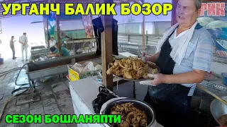 УРГАНЧ БАЛИК БОЗОР НАРХЛАРИ СЕЗОН БОШЛАНЯПТИ  URGANCH BALIQ BOZORI #baliq