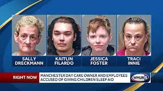 Manchester day care owner, 3 employees accused of sprinkling melatonin on children’s food