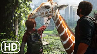 The Last Of Us 1 Remake - Joel and Ellie Emotional Moment (Giraffe Scene)