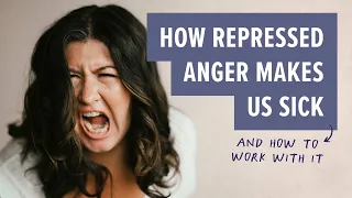 How repressed anger makes us sick (and how to work with it)  #emotionalregulation #gabormate