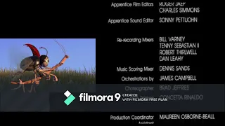 a bug's life outtakes b with back to the future end credits