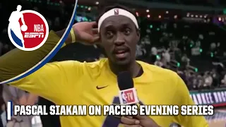 Pacers EVEN SERIES with Bucks 🔥 Pascal Siakam postgame 🗣️ 'I'M BACK WHERE I BELONG!' | NBA on ESPN