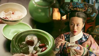 Ruyi uses white fungus soup to send distress signal to ZhenHuan!She helps ruyi rescue son!