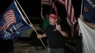 Trump supporters gather outside West Palm Beach complex | AFP