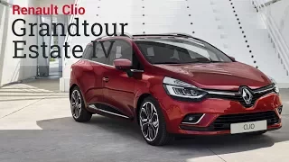 Универсал Renault Clio Grandtour Estate IV 2017, лидер среди компакт универсалов. Почти Тест-Драйв