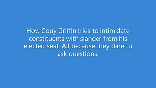 Couy Griffin Intimidation and Threats