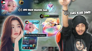 REAKSI CEWE RANDOM LIAT KEGANASAN FANNY DWIWOII!! - LANGSUNG MINTA MASUKIN COY!! - MOBILE LEGENDS