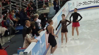 Юлия Липницкая. Разминка перед КП Rostelecom Cup 2016