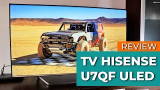 Hisense U7QF ULED FALD 4K - Review and opinion