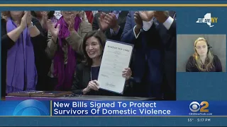 New bills signed to protect survivors of domestic violence in New York