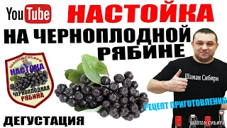 Настойка На Черноплодной Рябине! Отличный Рецепт Приготовления! Дегустация!