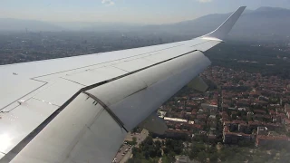 ᴴᴰLZ-VAR Bulgaria Air Embraer E-190 beautiful landing in Sofia