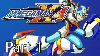 Mega Man X4 /  X - Walkthrough /  Part 1 / HD / Longplay