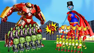 FAMILY HULKBUSTER VS LONG LEGS FAMILY SUPERHERO TRANSFORMATION | LIVE ACTION STORY