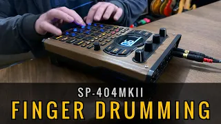 SP-404MKII Finger Drumming Tips To Improve Your Skills // How I Developed My Technique