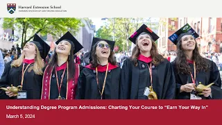 Understanding Degree Program Admissions: Charting Your Course to Earn Your Way In