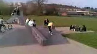 Fakie 900 attempt