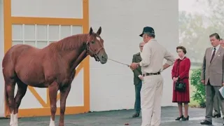 More than 300 people get on waiting list to visit Secretariat's gravesite on Oaks day