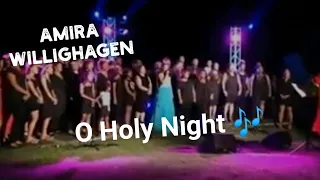 Amira Willighagen - O Holy Night with choir 2018