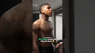 NLE Choppa Teaches His Clone His Dance! 🤣