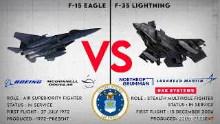 F-15EX против истребителя F-35 (что лучше?)