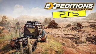 Expeditions: A Mudrunner Game PS5 4K 60 FPS Gameplay