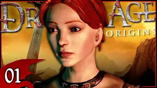 Beginning of a Grand Epic - Let's Play Dragon Age: Origins Blind Part 1 [PC Gameplay]