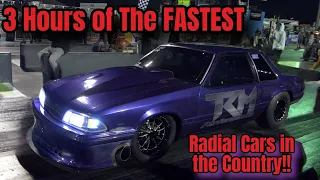 THE FASTEST RADIAL CARS IN THE WORLD!!!! LIGHTS OUT 15 WAS EPIC!!!