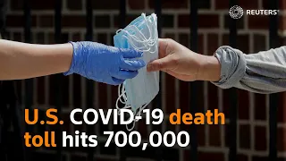 U.S. COVID-19 death toll hits 700,000