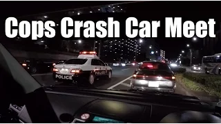 Tokyo Night Meet Shutdown | Street Drifting | Cops!