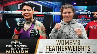 Larissa Pacheco vs Marina Mokhnatkina | Women's Featherweight: Road to the Million