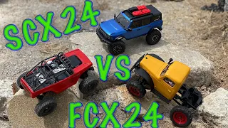 Axial SCX24 vs FMS FCX24 What should you buy and why? My thoughts and short comparison!