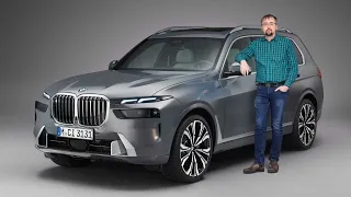 Restyled BMW X7 2023 surprises with revised front end design @BMW @BMWM @BMWM