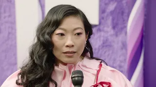 IF: Awkwafina red carpet interview | ScreenSlam